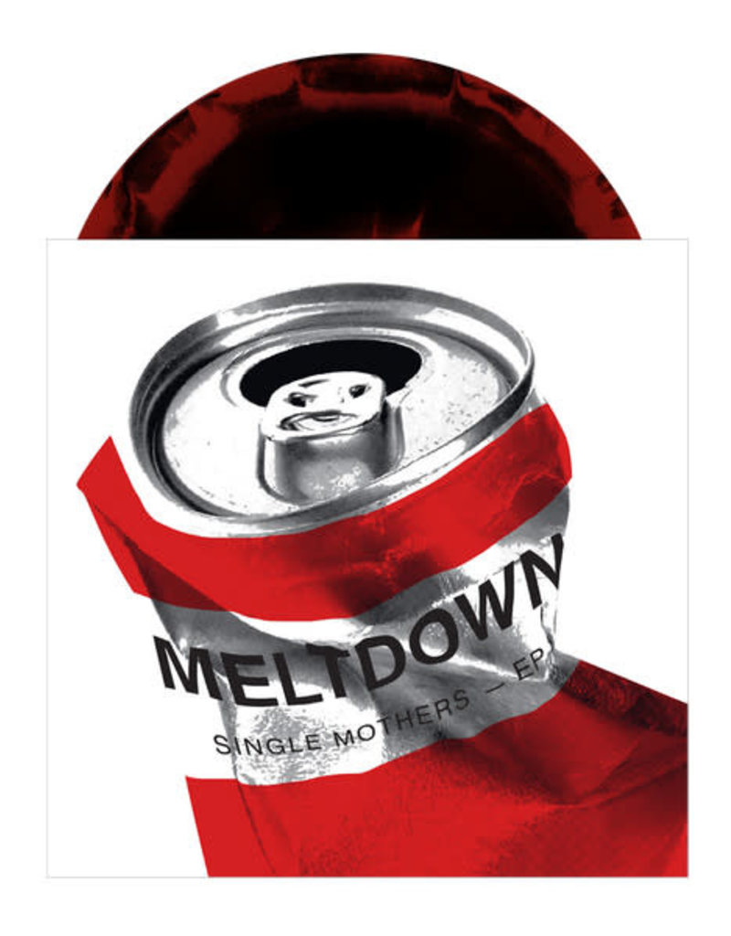 (LP) Single Mothers - Meltdown - EP (Black & Red Swirl)