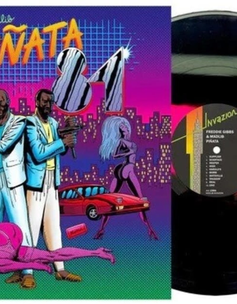 Minus5 (LP) Freddie Gibbs & Madlib - Pinata: The 1984 Version (neon pink & black)