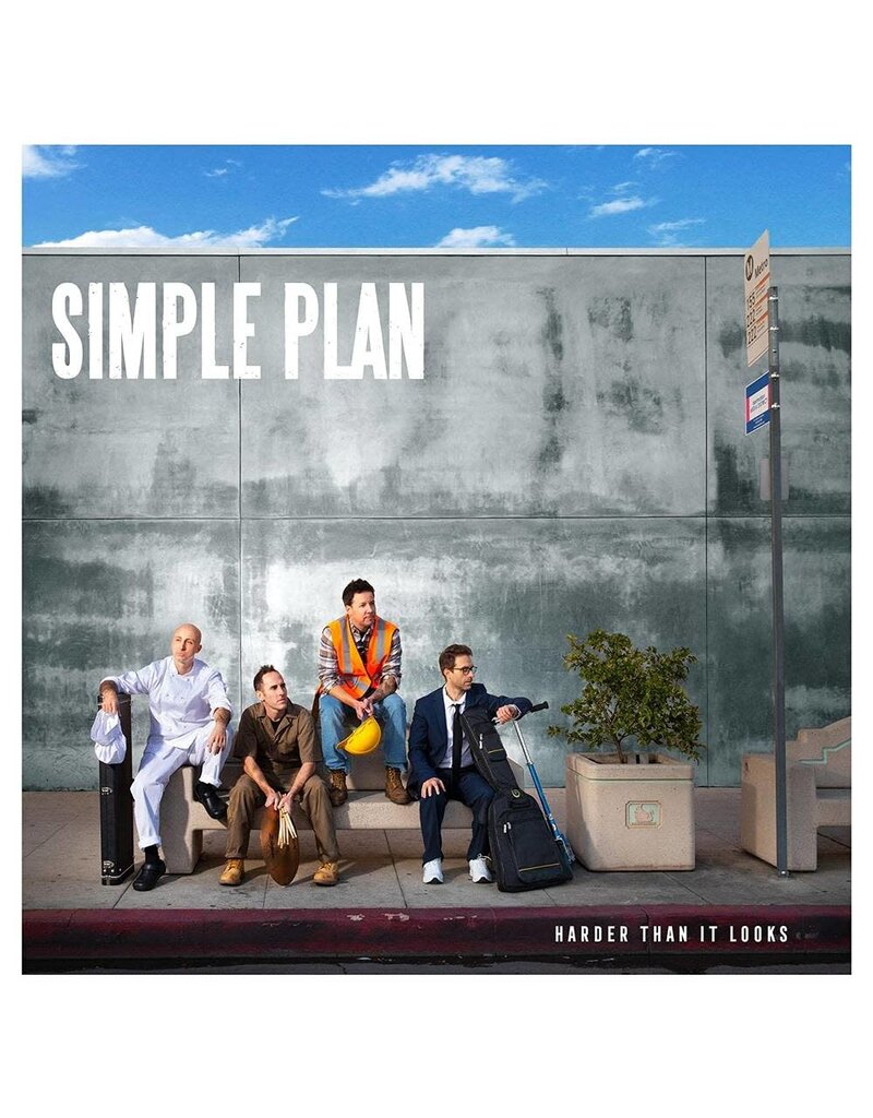 Self Released (LP) Simple Plan - Harder Than It Looks (Indie: Pink Marble)