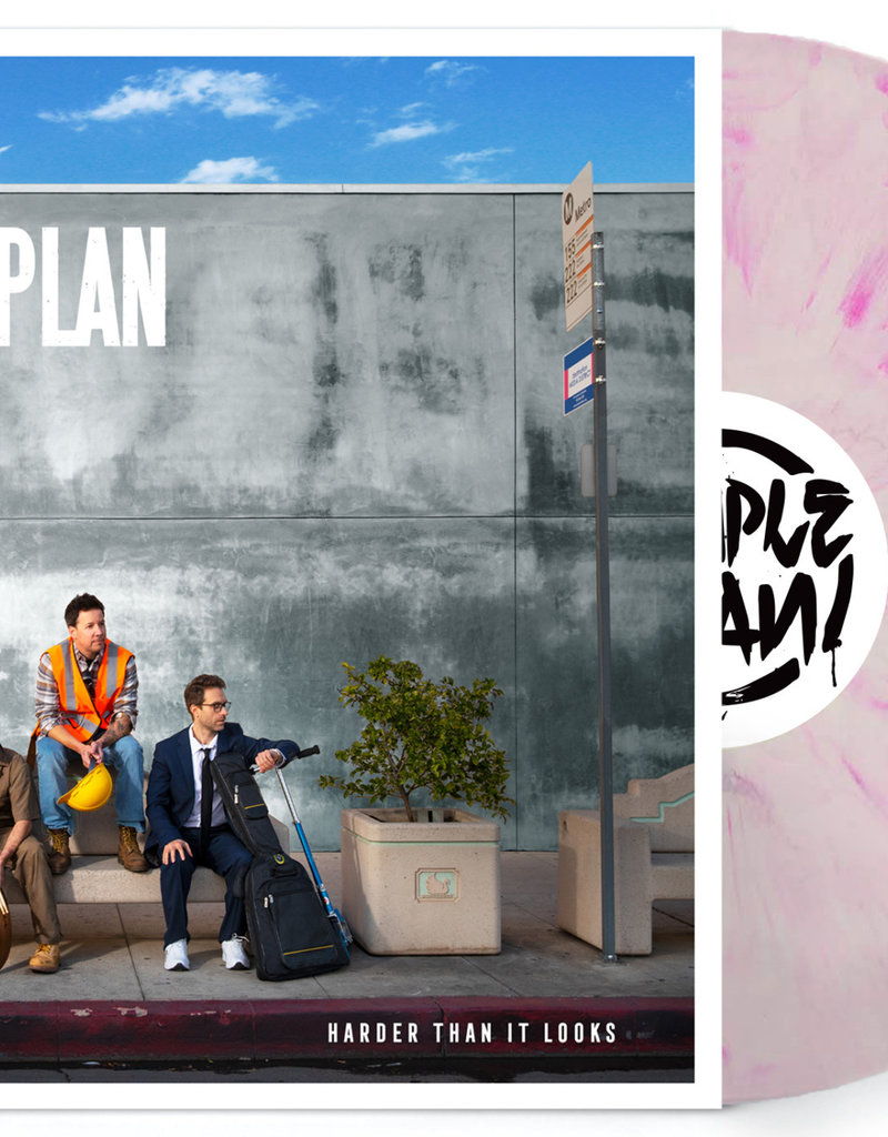 Self Released (LP) Simple Plan - Harder Than It Looks (Indie: Pink Marble)