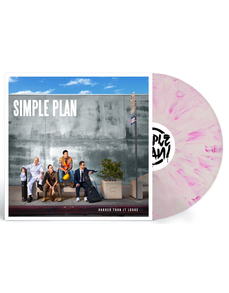 Self Released (LP) Simple Plan - Harder Than It Looks (Indie: Pink Marble)