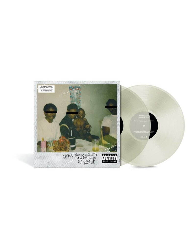 Top Dawg ENT (LP) Kendrick Lamar - good kid, m.A.A.d city (Indie: 2LP Milky Clear) 10th Anniversary Ed