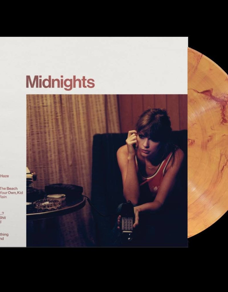 Republic (LP) Taylor Swift - Midnights (blood moon orange marbled)