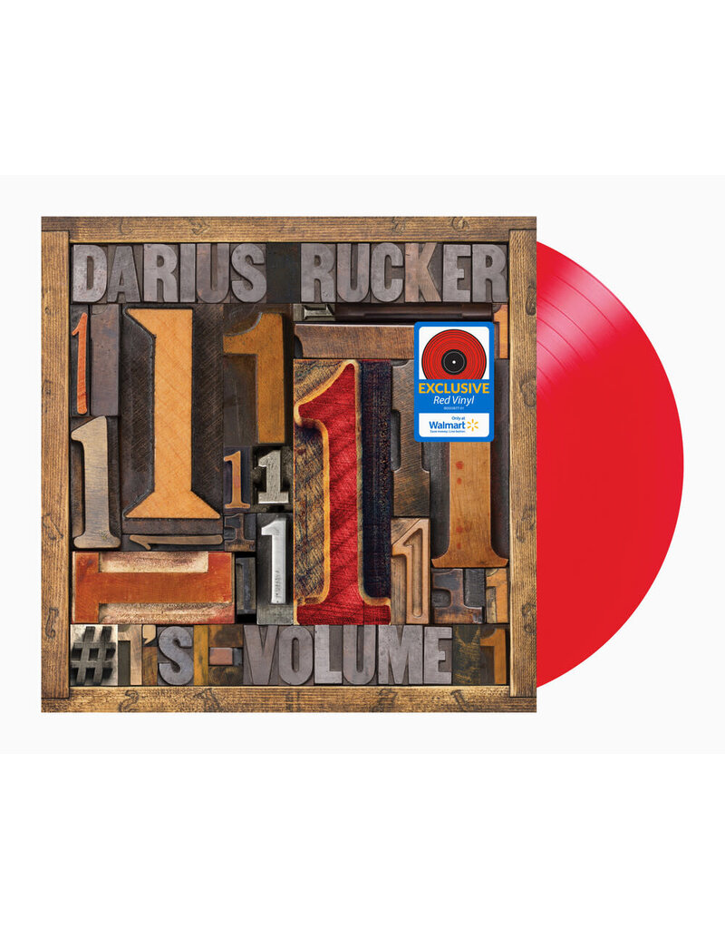 (LP) Darius Rucker - #1's - Volume 1 (Red Vinyl) CLR2024