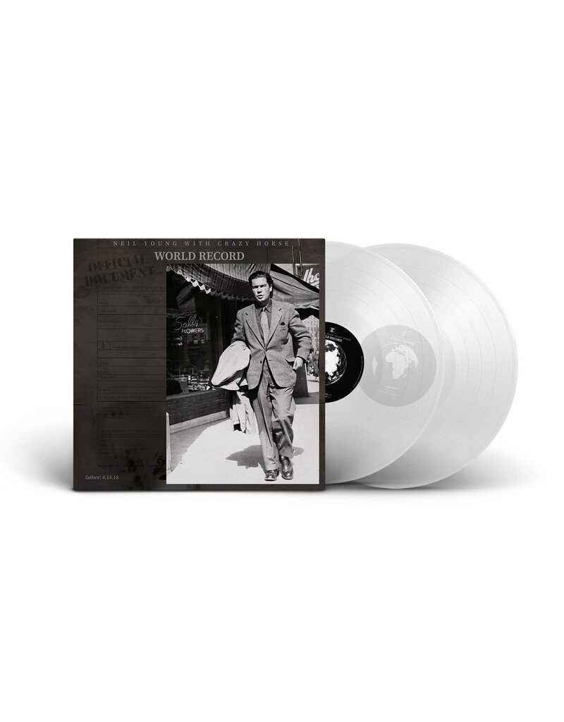 (LP) Neil Young - World Record (Indie: 2LP Clear)**********DEEP DISCOUNT IN EFFECT!**********