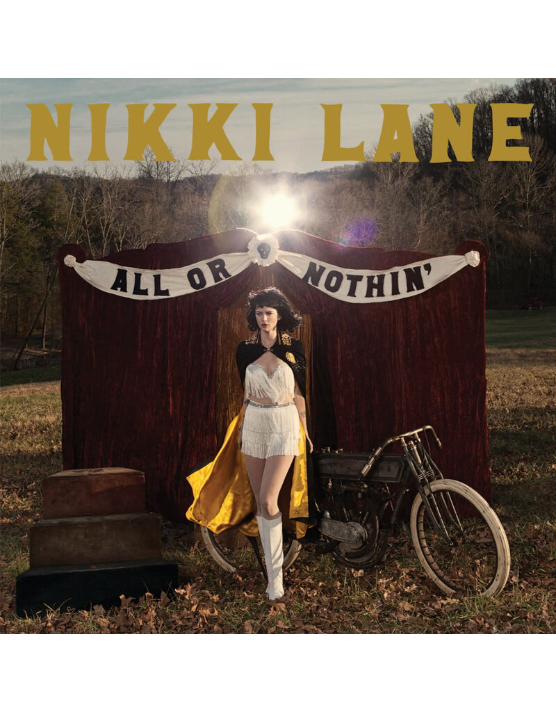 (LP) Nikki Lane - All Or Nothin' (Silver & Yellow Swirl)