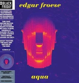 LMLR (LP) Edgar Froese - Aqua (Blue Smoke Vinyl) BF22