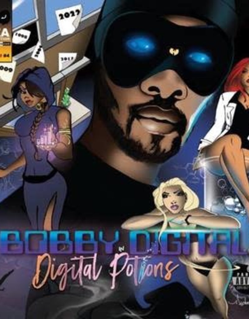MNRK Records (LP) RZA as Bobby Digital - Digital Potions (Coloured/45rpm) BF22