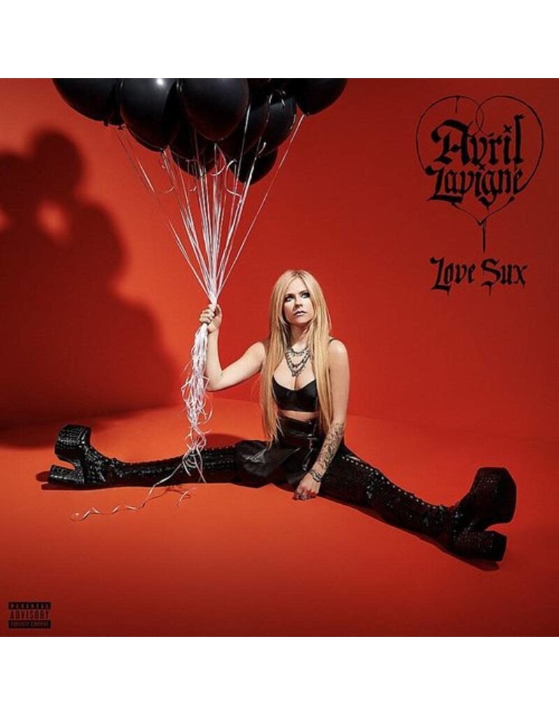 DTA Records (LP) Avril Lavigne - Love Sux (Indie: Transparent Red Vinyl)