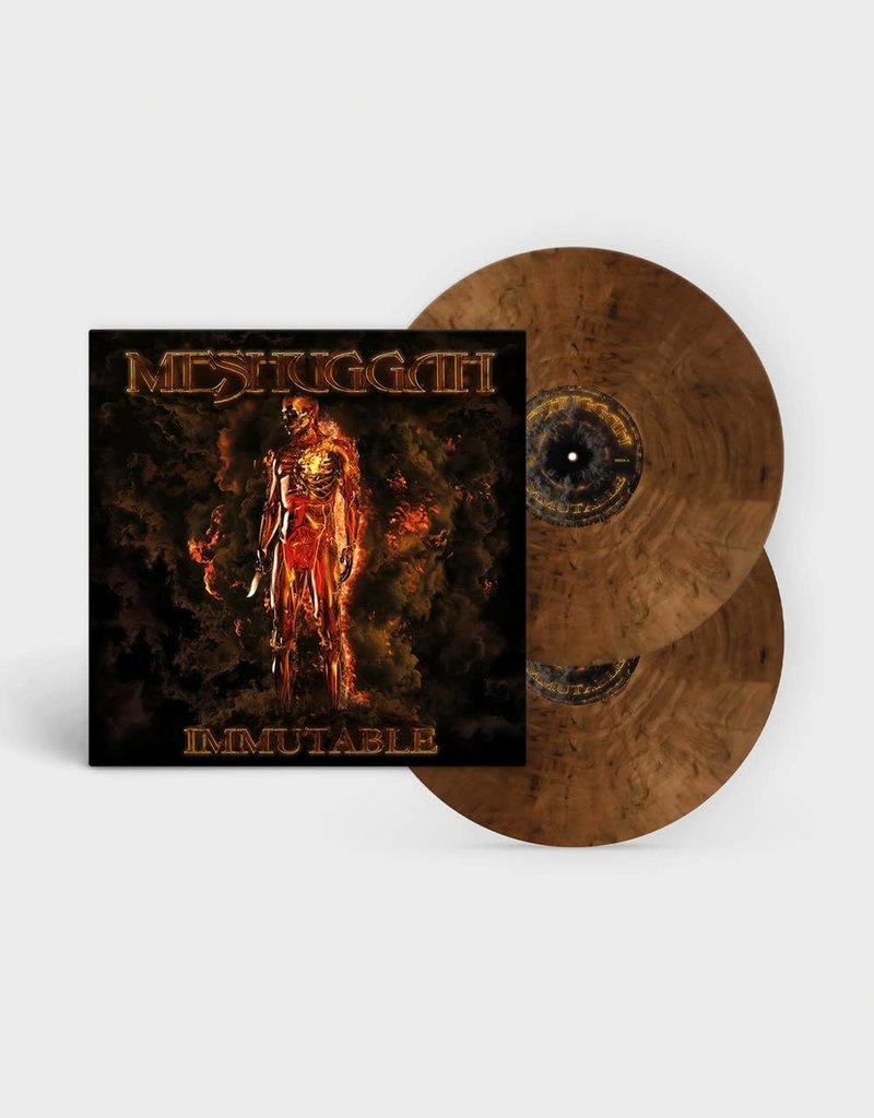 (LP) Meshuggah - Immutable (Indie: Black / Brown Marbled Vinyl) second press