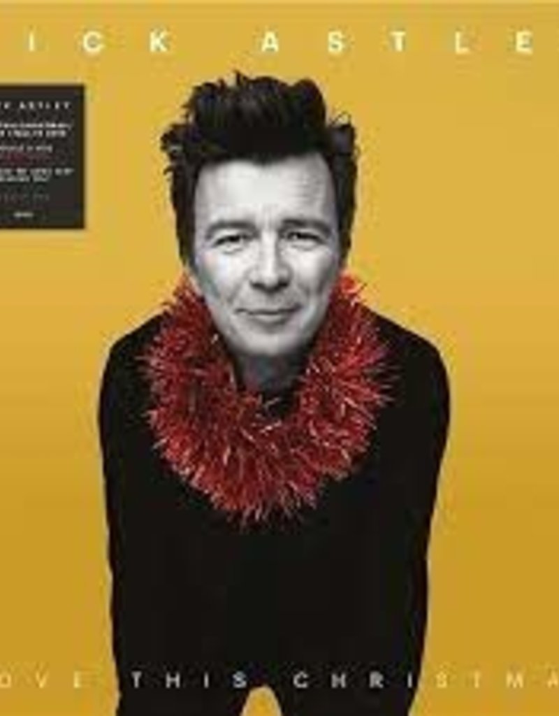 BMG Rights Management (LP) Rick Astley - Love This Christmas / When I Fall In Love (12") Red Vinyl