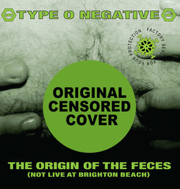 (LP) Type O Negative - The Origin Of The Feces (Deluxe Edition) 2LP Green & Black