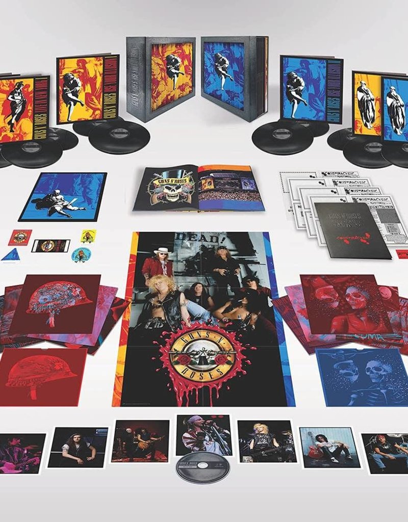 Geffen (LP) Guns N Roses - Use Your Illusion (Super Deluxe Box) (12LP/180g/Bluray/Book)
