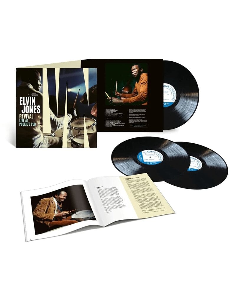 (LP) Elvin Jones - Revival: Live At Pookie's Pub (3LP)