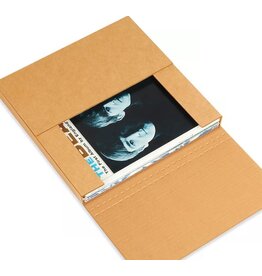 U-Line Vinyl Record Easy-Fold Mailer - Kraft