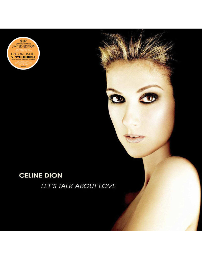 Legacy (LP) Celine Dion - Let’s Talk About Love (2LP Orange Vinyl)