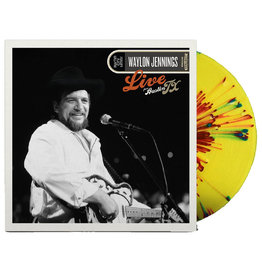 (LP) Waylon Jennings - Live From Austin, TX ‘84  (Red & Yellow Splatter)