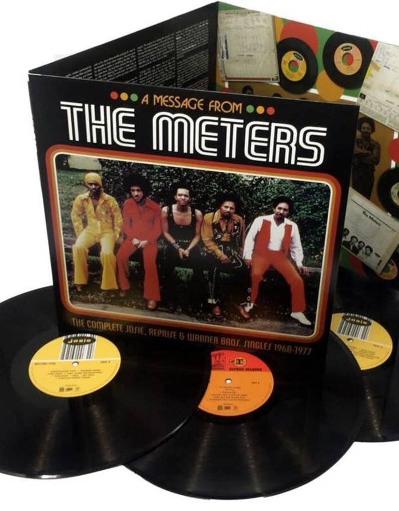 (LP) The Meters - A Message from the Meters—The Complete Josie, Reprise & Warner Bros. Singles 1968-1977 (3LP Set) DELETED