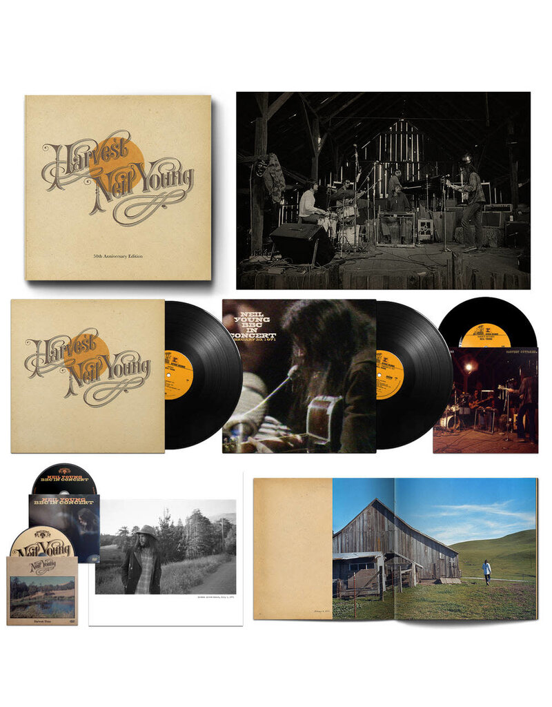 Reprise (LP) Neil Young - Harvest (50th Anniversary Edition) 2LP+7"+ 2DVD Box Set
