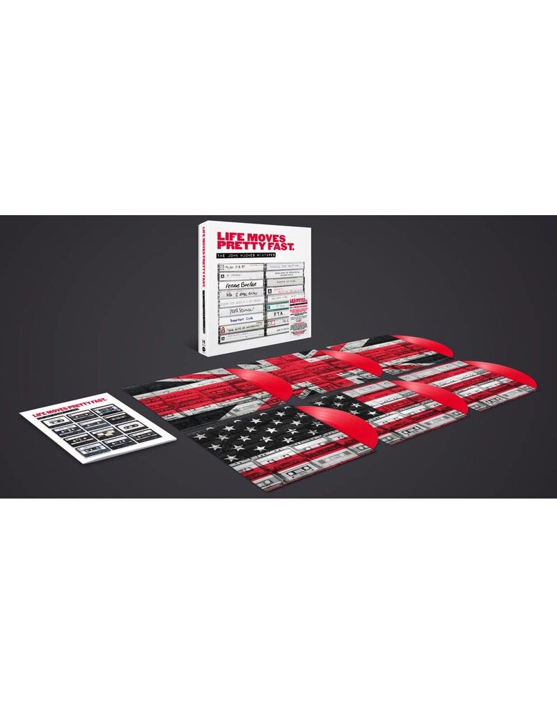Demon (LP) Various - Life Moves Pretty Fast: The John Hughes Mixtapes (6LP Red vinyl) Box Set