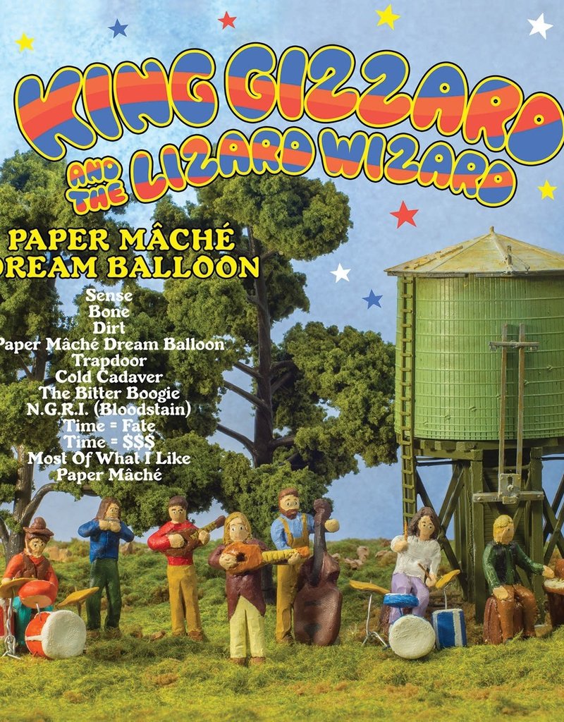 (LP) King Gizzard & the Lizard Wizard - Paper Mâché Dream Balloon (2LP/lemon & mango) (expanded w/instrumentals)