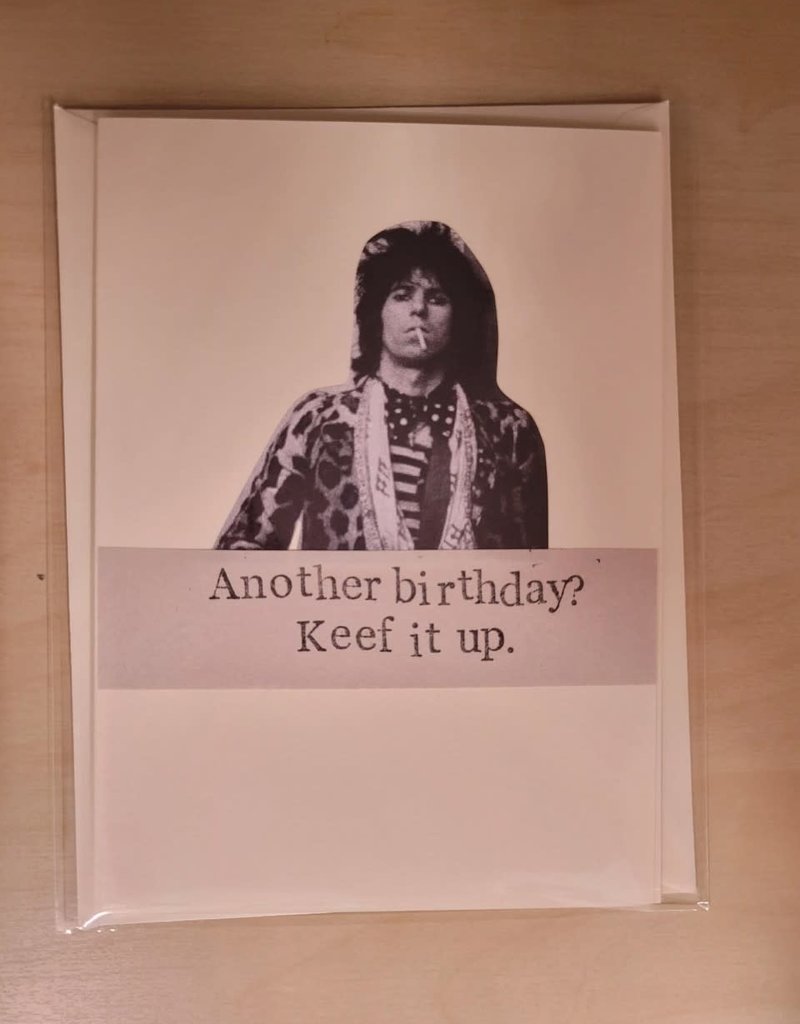 (Cards) Keef It Up Keith Richards Funny Birthday