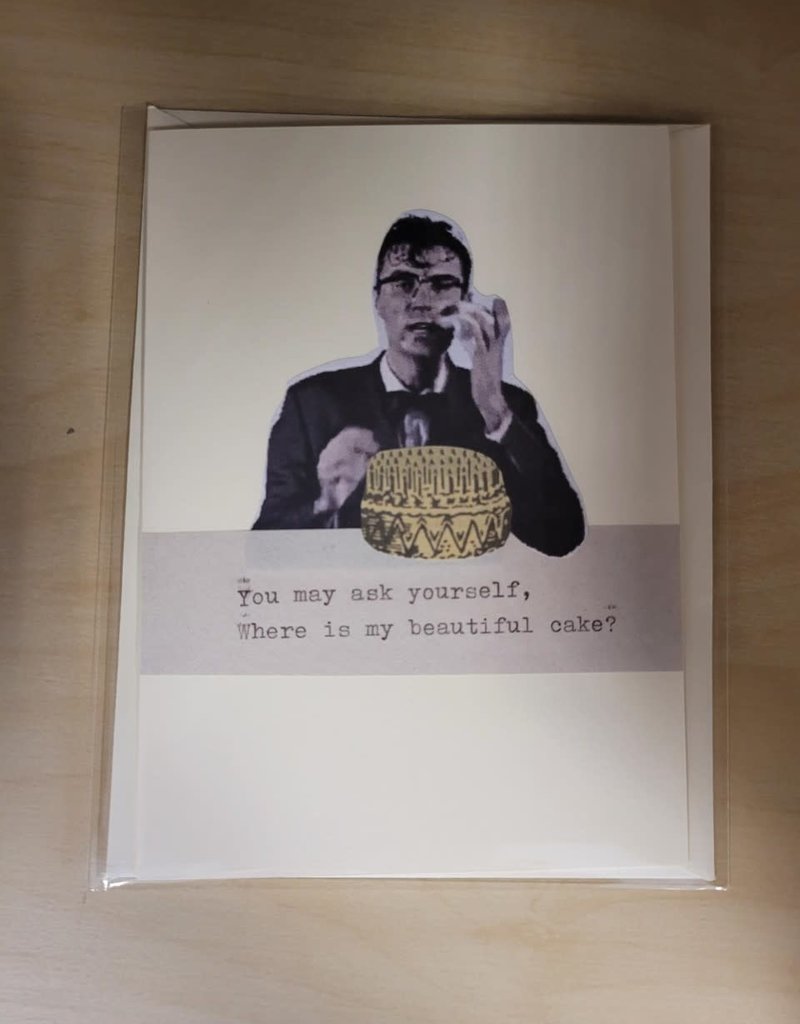 (Cards) You May Find Yourself David Byrne Birthday Card