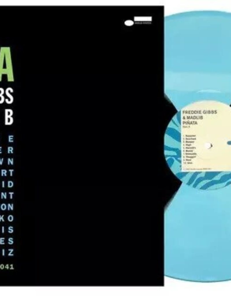 Madlib Invazion (LP)Freddie Gibbs & Madlib - Pinata: The 1964 Version (Sky Blue & Black Vinyl) 2023 Reissue