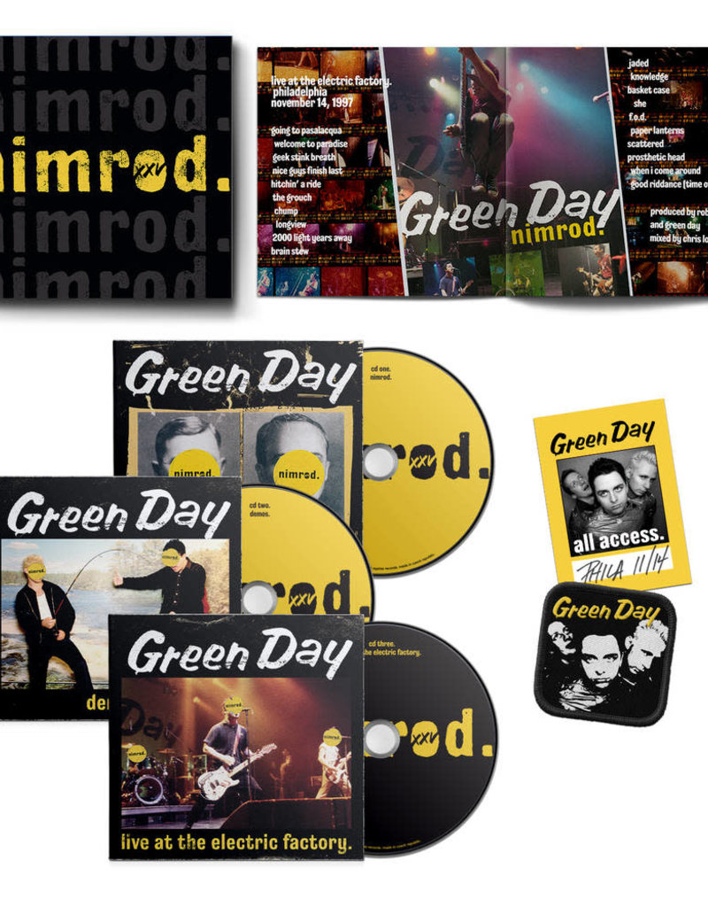 Reprise (CD) Green Day - Nimrod (25th Anniversary Edition) 3CD Box Set