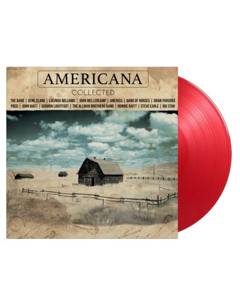 (LP) Various - Americana Collected (2LP/Red Vinyl)