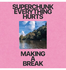 (LP) Superchunk - Everything Hurts B/W Making A Break (7") Pink Vinyl