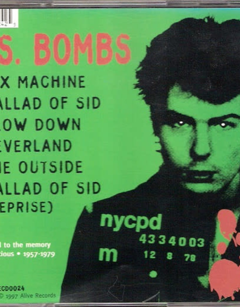 (Used CD) U.S. Bombs – Never Mind The Opened Minds (1997 PUNK CD)
