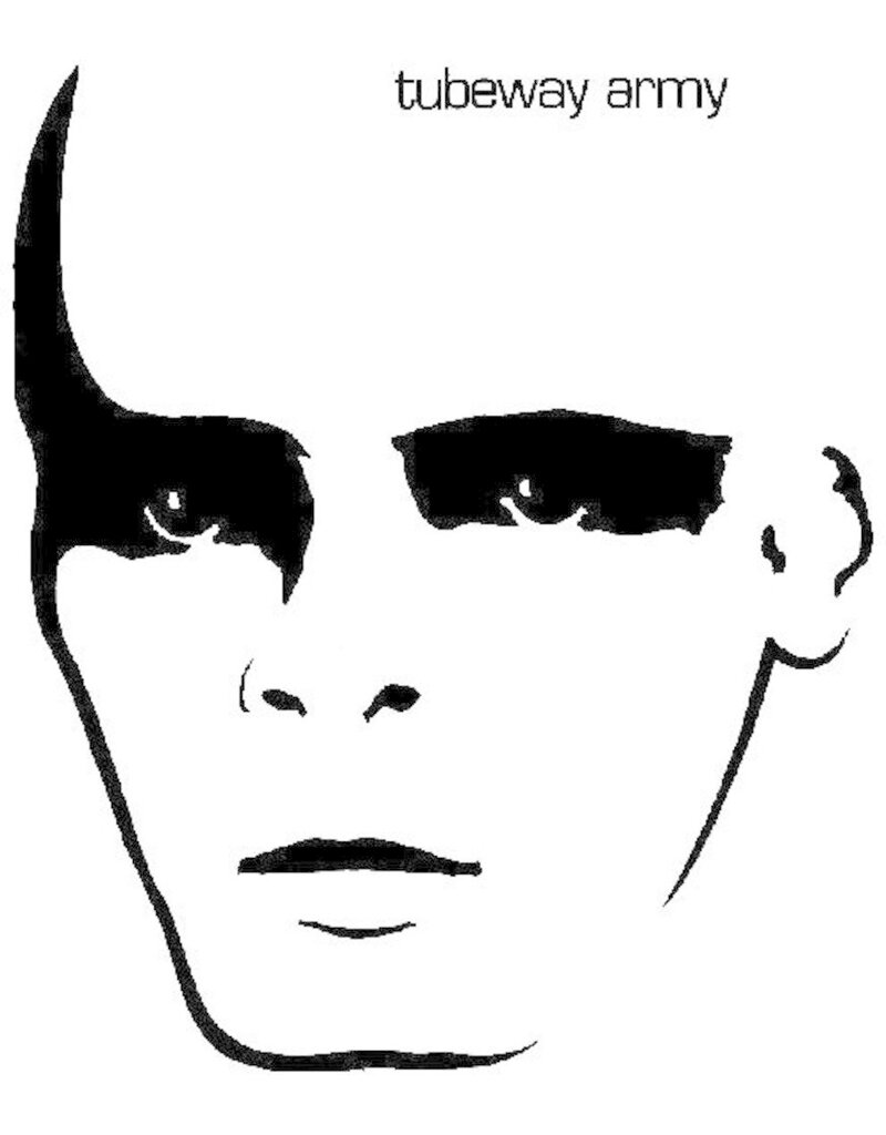 Beggars Archive (LP) Tubeway Army- Tubeway Army (Blue w/White swirl) Gary Numan