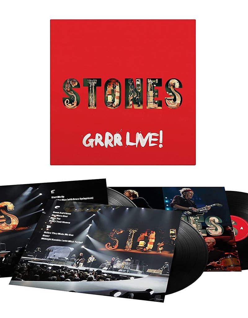 Mercury Records (LP) Rolling Stones - GRRR Live! (3LP/180g)