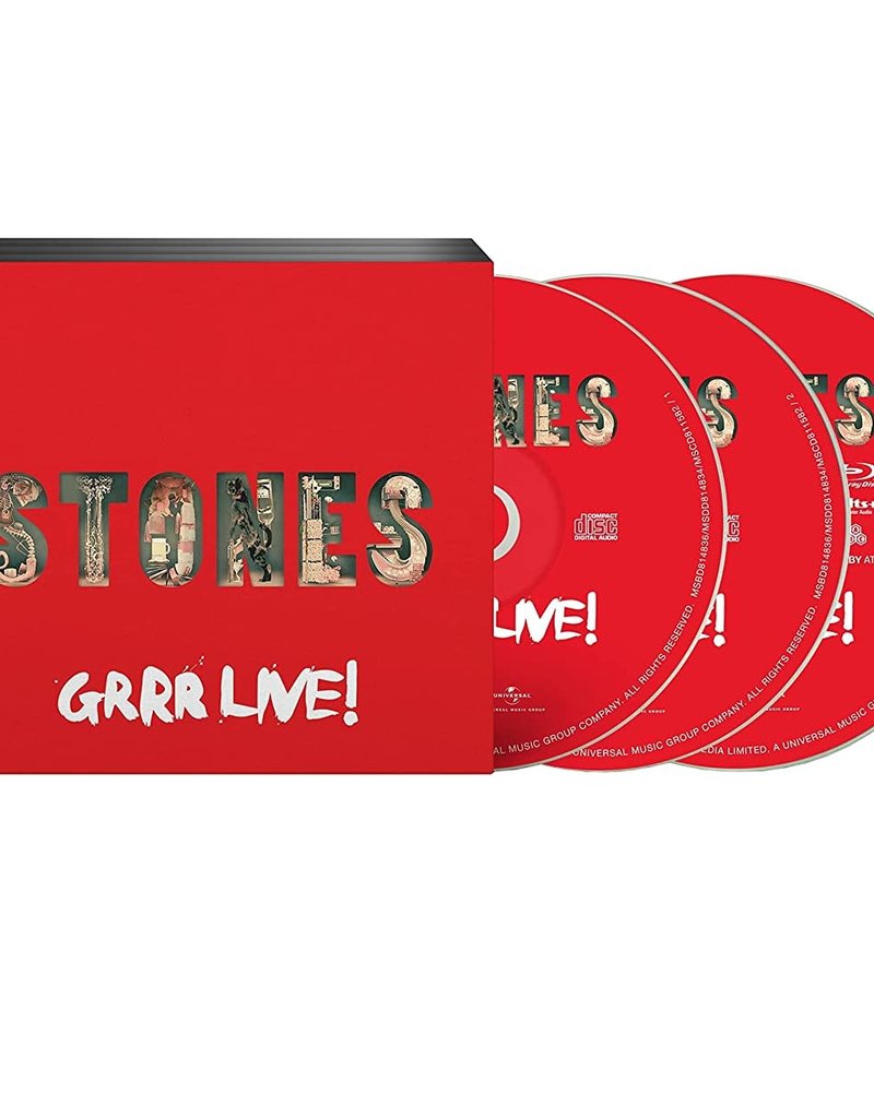 Mercury Records (CD) Rolling Stones - GRRR Live! (2CD/Blu-ray)