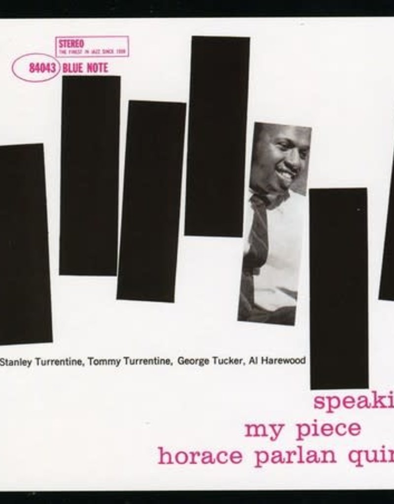 (LP) Horace Parlan Quintet - Speakin' My Piece (Blue Note Classic Vinyl Series)