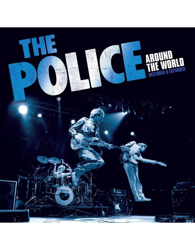 Mercury Records (LP) Police - Around The World (Limited Edition Blue Vinyl W/DVD) Restored & Expanded