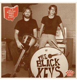 (LP) The Black Keys- Live At Beachland Tavern March 31, 2002 (Clear, Orange & Red Vinyl) RSD23