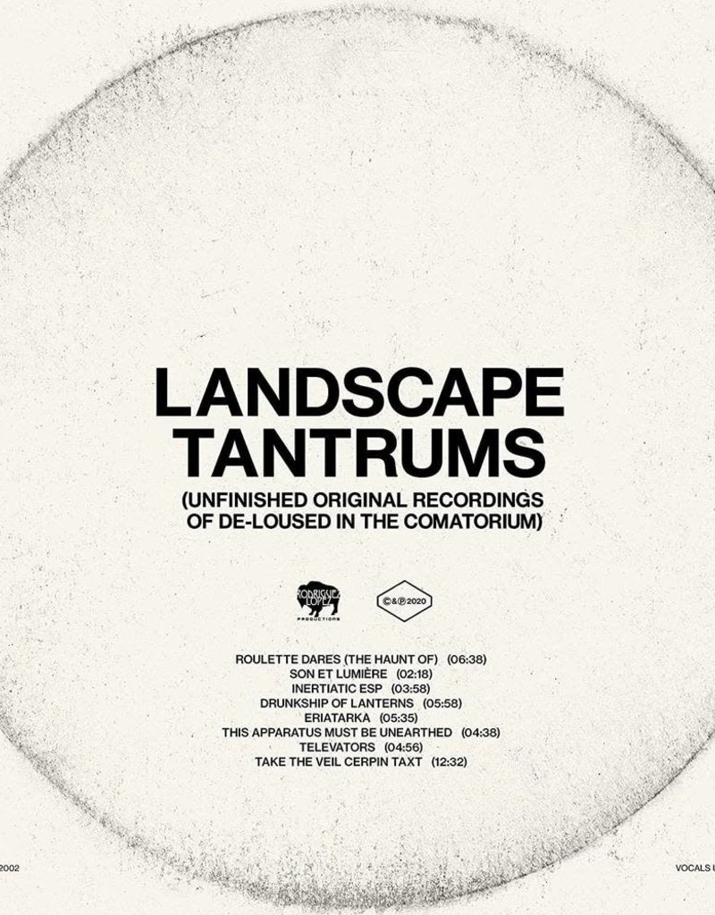 Clouds Hill (LP) The Mars Volta - Landscape Tantrums - Unfinished Original Recordings Of De-Loused In The Comatorium Black