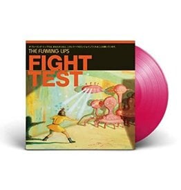 (LP) The Flaming Lips - Fight Test (Translucent Ruby Red) 12" Single