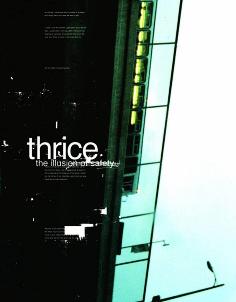 (LP) Thrice - The Illusion Of Safety (Blue Vinyl) 20th Anniversary