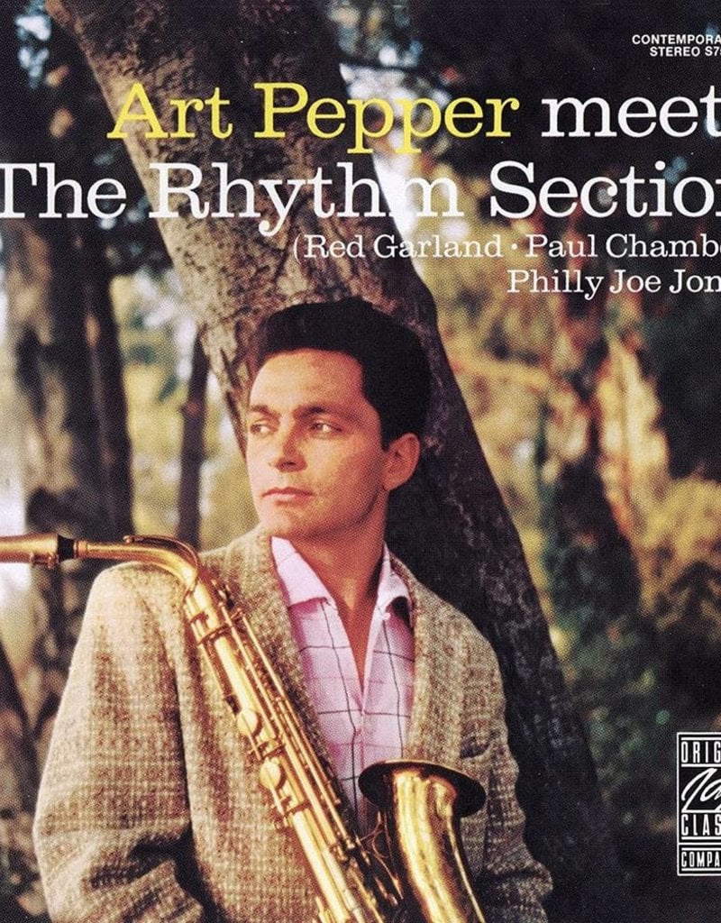 Concord Jazz (LP) Art Pepper - Meets The Rhythm Section (Contemporary  Records Acoustic Sounds Series)