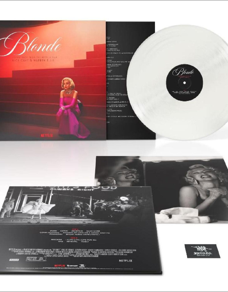 Invada Records (LP) Soundtrack - Blonde (Nick Cave & Warren Ellis) White Vinyl