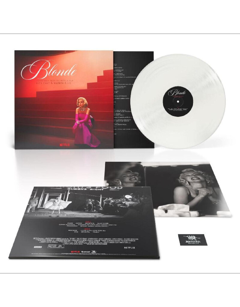 Invada Records (LP) Soundtrack - Blonde (Nick Cave & Warren Ellis) White Vinyl