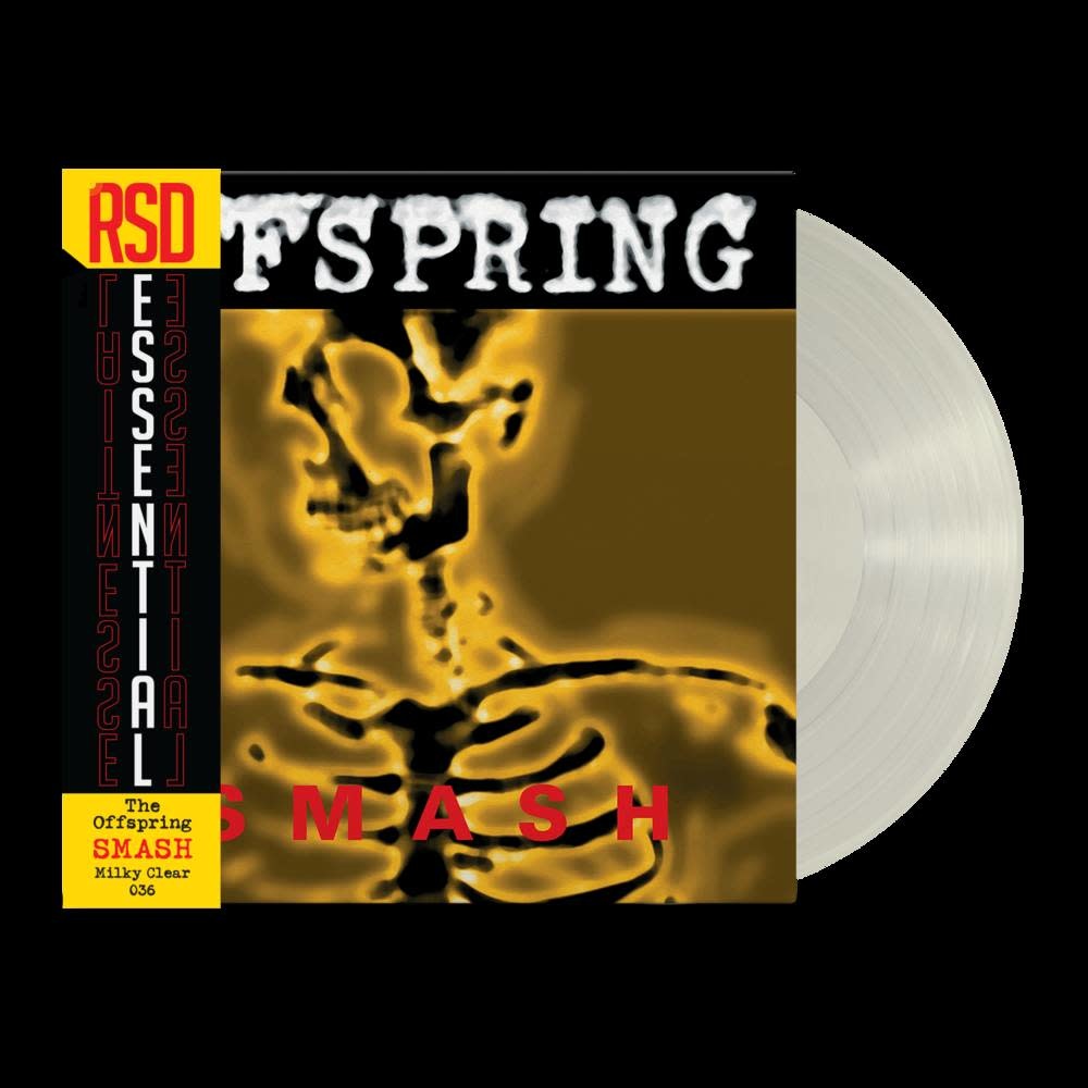 (LP) Offspring Smash (RSD Essentialsmilky clear) 2023 Reissue Dead