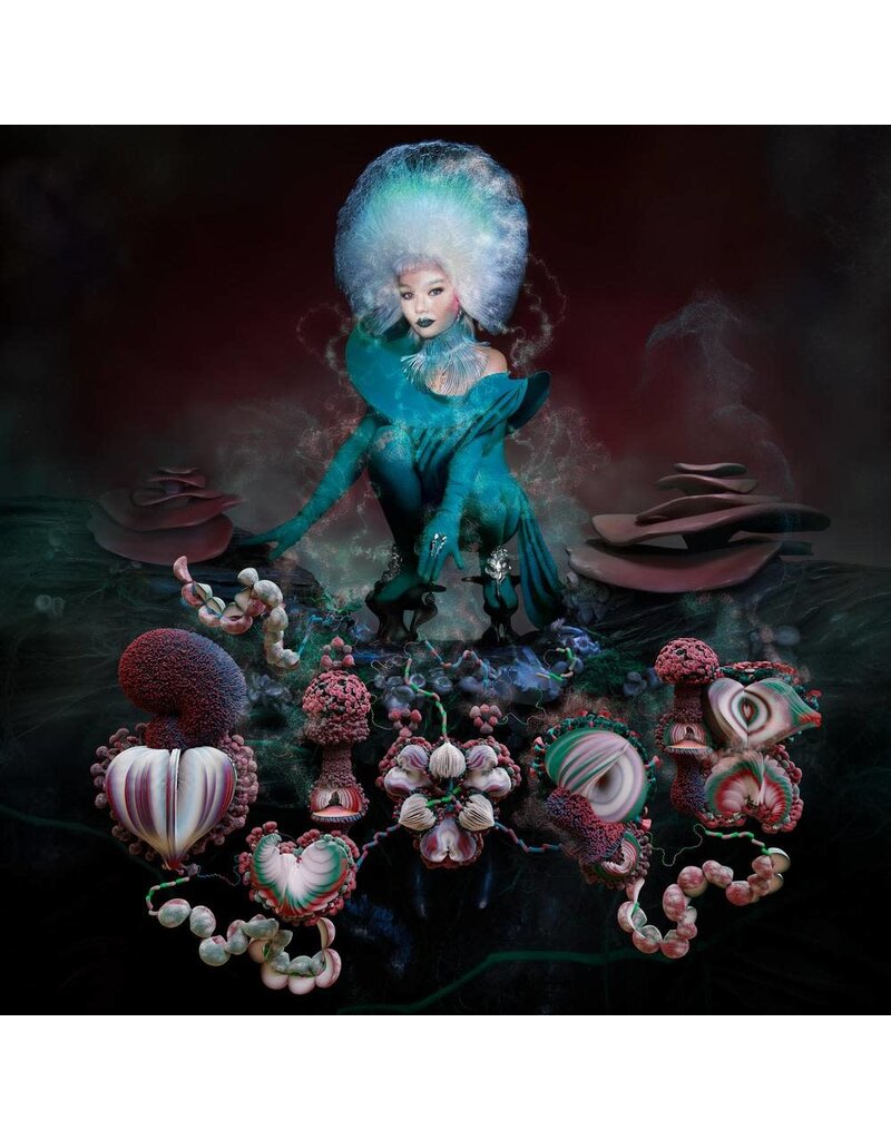 One Little Independent (LP) Bjork - Fossora (Indie: Turquoise Vinyl) 2023 Repress