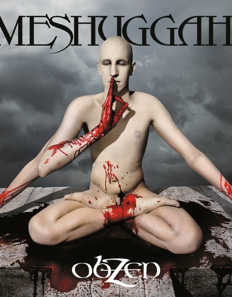 Atomic Fire (LP) Meshuggah - ObZen (2LP) White/Splatter Blue Vinyl (Remastered) 15th Anniversary (Warner)