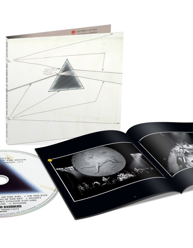 Legacy (CD) Pink Floyd - The Dark Side Of The Moon: Live At Wembley Empire Pool, London, 1974