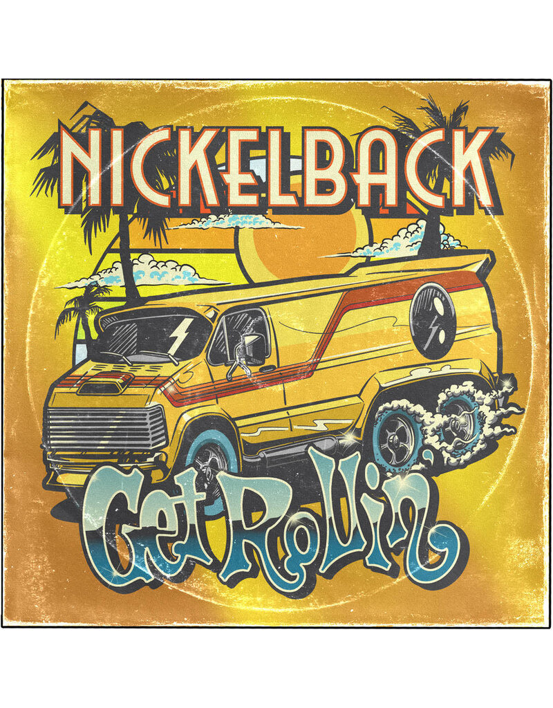 BMG Rights Management (LP) Nickelback - Get Rollin' (Orange Vinyl)
