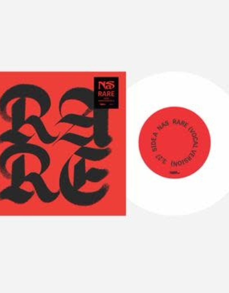 Mass Appeal (LP) Nas - Rare (White Vinyl)  7" Single